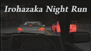 Irohazaka night run! Assetto? TOUGE Mta Drift paradise and burning crew