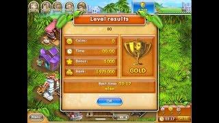 Farm Frenzy 3 only GOLD (level 80) playthrough Веселая ферма 3 (уровень 80) Золото