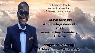 Night of Worship of the late Jajuan Wynter