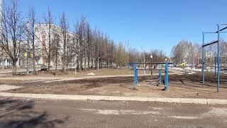 Киров. Кочуровский парк с новеньким спорт комплексом. Почти Европа