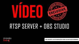 RTSP-SERVER OBS STUDIO | AULA 1/2