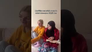 Mevlütte Annesinin Yanında Rahat Durmayan Küçük Kız #shorts #keşfet #tiktok #sadnecip