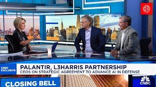 L3Harris Chair and CEO Christopher E. Kubasik Discusses 3Q24 and the Palantir Partnership on CNBC