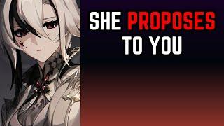 She proposes to you - Arlecchino x Listener Genshin