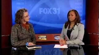 Mary Ligon live on Fox 31 News