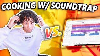 Making Hard Trap Beats For FREE Online W/ Soundtrap!!!