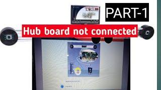 How to Repair  Problem Hubboard not connected | Fox-3D Wheel Alignment Part - 1