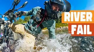 My Motorcycle in a CREEK, I'm in WAY Over my Head | S1E44