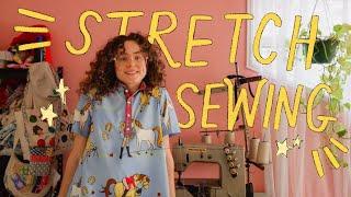 conquering my fear of stretch sewing