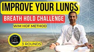 Breath Hold Challenge: Guided Wim Hof Breathing Technique for Beginners | The School of Breath