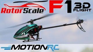 RotorScale F1 180 Size RTF RC Helicopter 3D Flight | Motion RC