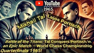 Battle of the Titans: Tal Conquers Portisch in an Epic Match –World Chess Championship Quarterfinals