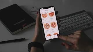 Заказ пиццы в мобильном приложении Foodpicasso 9 секунд.
