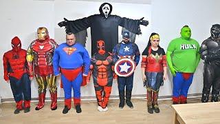 Superheroes Catch Ghoustface - Movie