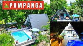 THE CABIN BY OLIVA'S RESORT & VILLAS MEXICO PAMPANGA | Staycation in Beautiful A-Frame Cabin!
