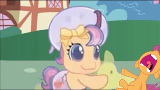 Ponies React To G3.5 Scootaloo Meets My Little Pony (Haysay)