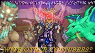 Can You Beat MASTER MODE Terraria With OTHER YOUTUBERS?