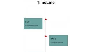 Vertical Timeline Design | Pure HTML and CSS | How to create a timeline