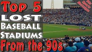 Top 5 Forgotten Baseball Stadiums From the 90s - Lost MLB Ballparks