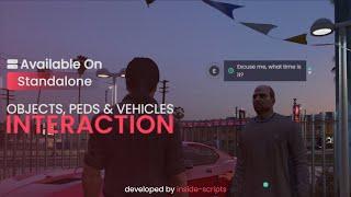 Interactions V2 - FiveM Script [Standalone]