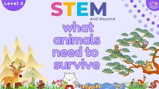 What Animals Need To Survive | Science For Kids | STEM Home Learning