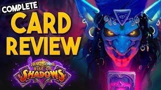 ⭐ALL⭐ 135 RISE OF SHADOWS CARDS REVIEWED BY DISGUISED TOAST! | Hearthstone