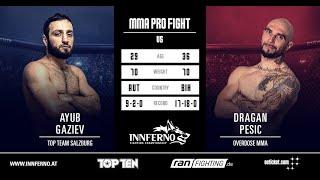 Free Fight - Gaziev VS Pesic - INNFERNO Fighting Championship​ 4