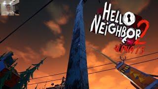 ПРИВЕТ СОСЕД, Я ЧЕЛОВЕК ПАУК! - HELLO NEIGHBOUR 2 ALPHA 1.5