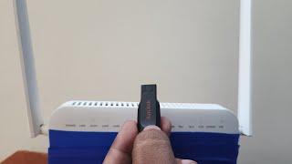 Access Pendrive Wirelessly using Router | FTP | 