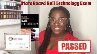 My State Board experience for Nail Technology &TIPS TO PASS