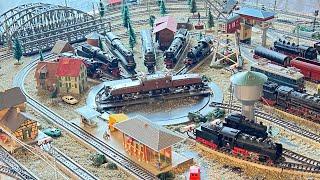 Marklin HO vintage model railroad from the sixties layout 2023 film 58