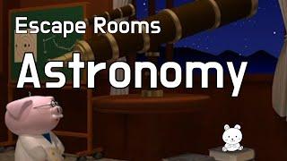 Escape Rooms Astronomy Walkthrough & Bonus Game (NAKAYUBI)