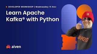 Aiven workshop: Learn Apache Kafka with Python