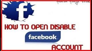 Facebook როგორ აღვადგინოთ გათიშული აქაუნთი