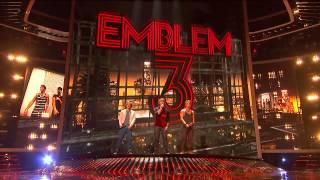 Emblem3 X factor 2012 (All songs with edited and improved sound) (HD 720)