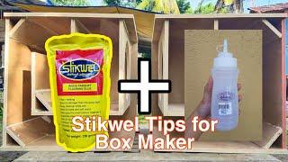 Stikwel Wood Glue Tips for box maker