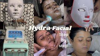 Hydra facial treatment step by step | hydra facial kaise kare