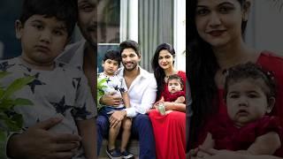 allu Arjun beautiful family  wife sneha redy daughter arha &  allu ayan #alluarjun