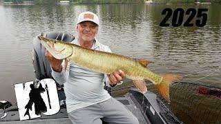 Keyes Outdoors Musky Hunting Adventures - Episode 1, 2025 - Wisconsin River Muskies