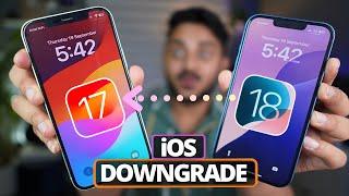 Can you Downgrade iOS 18 to iOS 17 Without Losing Data? - 2024 Ultimate Guide