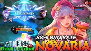 Legendary Novaria The Expert Wingman - Top 1 Global Novaria by ATHENA - Mobile Legends