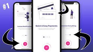 Onboarding tutorial for React Native - Animated Carousel #1