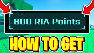 How To GET RIA POINTS FAST In SOLS RNG EON 1 UPDATE! Roblox