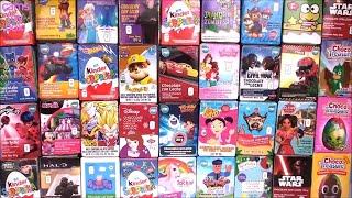 36 Chocolate Surprise EGGS KINDER Toys Opening Paw Patrol Peppa PIG PJ MASKS