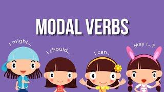 Modal verbs for kids - English grammar learning lessons for kids
