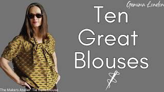 Ten Great Blouses - Pattern Review