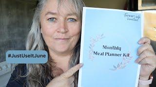 Planning a Month's Worth of Meals #JustUseItJune