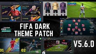 STS Fifa Design Theme V5.6.0 Dark Mode Patch Of PES 2021 Mobile | New Card Design , Music, Etc |