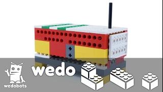 wedobots:  radio box instructions with LEGO® WeDo™ bricks