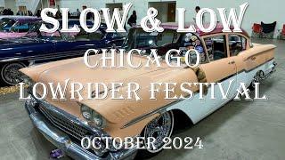 CHICAGO LOWRIDER FESTIVAL - SLOW & LOW - Navy Pier - October 2024 - Lowriders, Classic Cars & Trucks